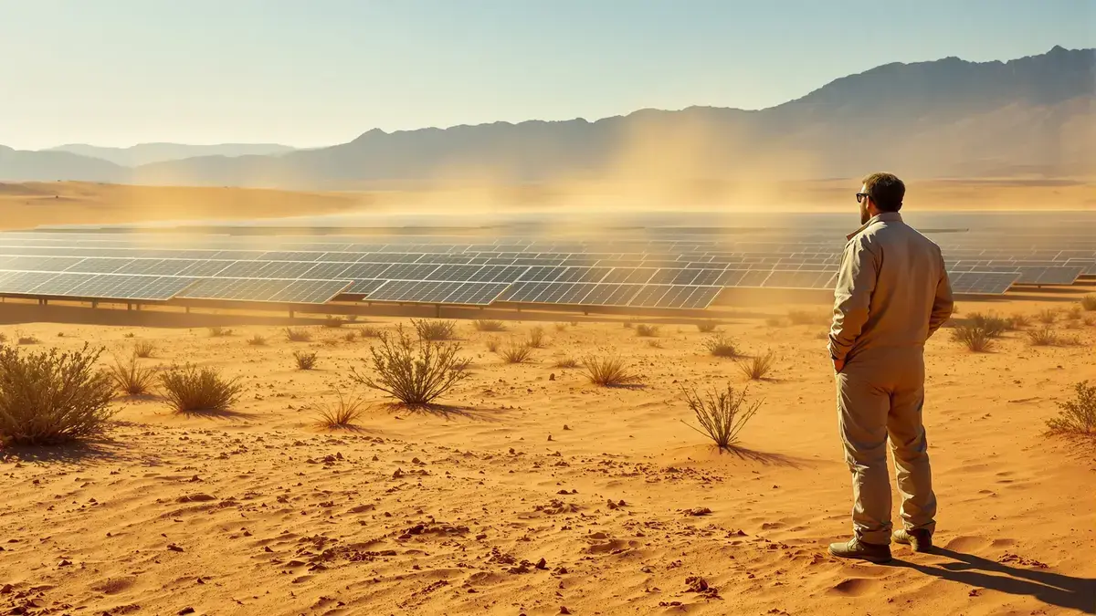 Deskundigen zijn het erover eens dat het bedekken van woestijnen met zonnepanelen geen haalbare oplossing is omdat dit ecosystemen verstoort en onomkeerbare verliezen veroorzaakt