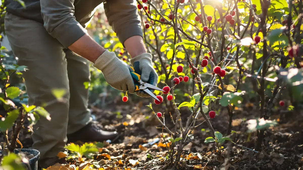 De frambozenstruik succesvol snoeien voor een aanzienlijk betere oogst