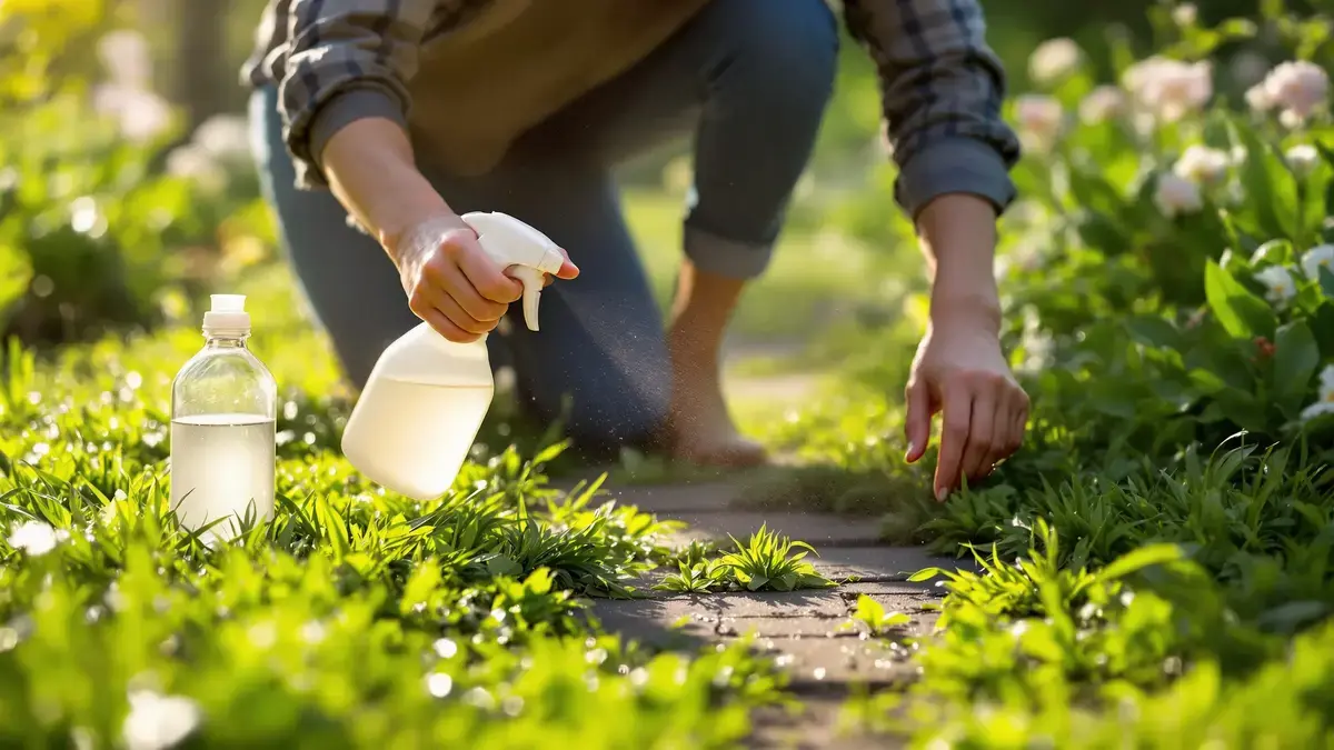 Tussen 6 en 11 uur kan deze gewoonte met witte azijn je tuin op onverwachte wijze transformeren