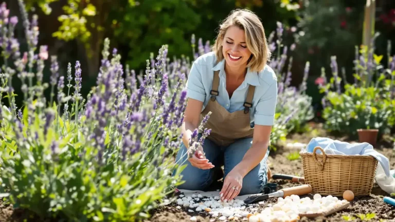 Voor een overvloedigere en gezondere lavendel in het voorjaar voeg dit veelvoorkomende ingrediënt toe