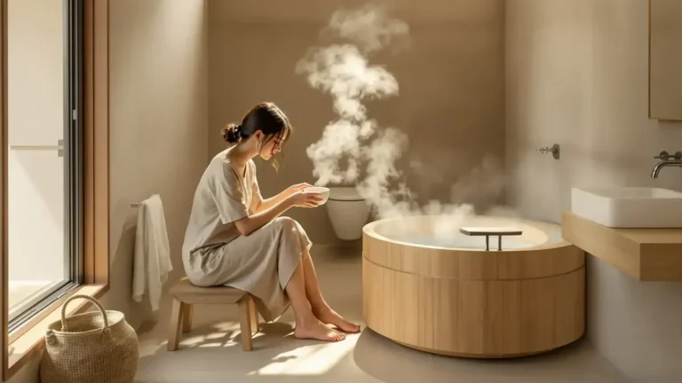 Japanse badkamer een trend die onze interieurs herdefinieert en de inloopdouche achter zich laat