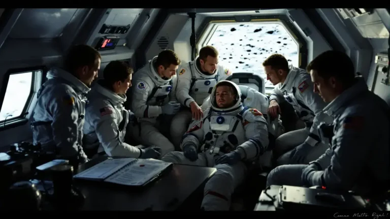 Een overlijden van een astronaut op de maan onderschatte verontrustende protocollen van NASA